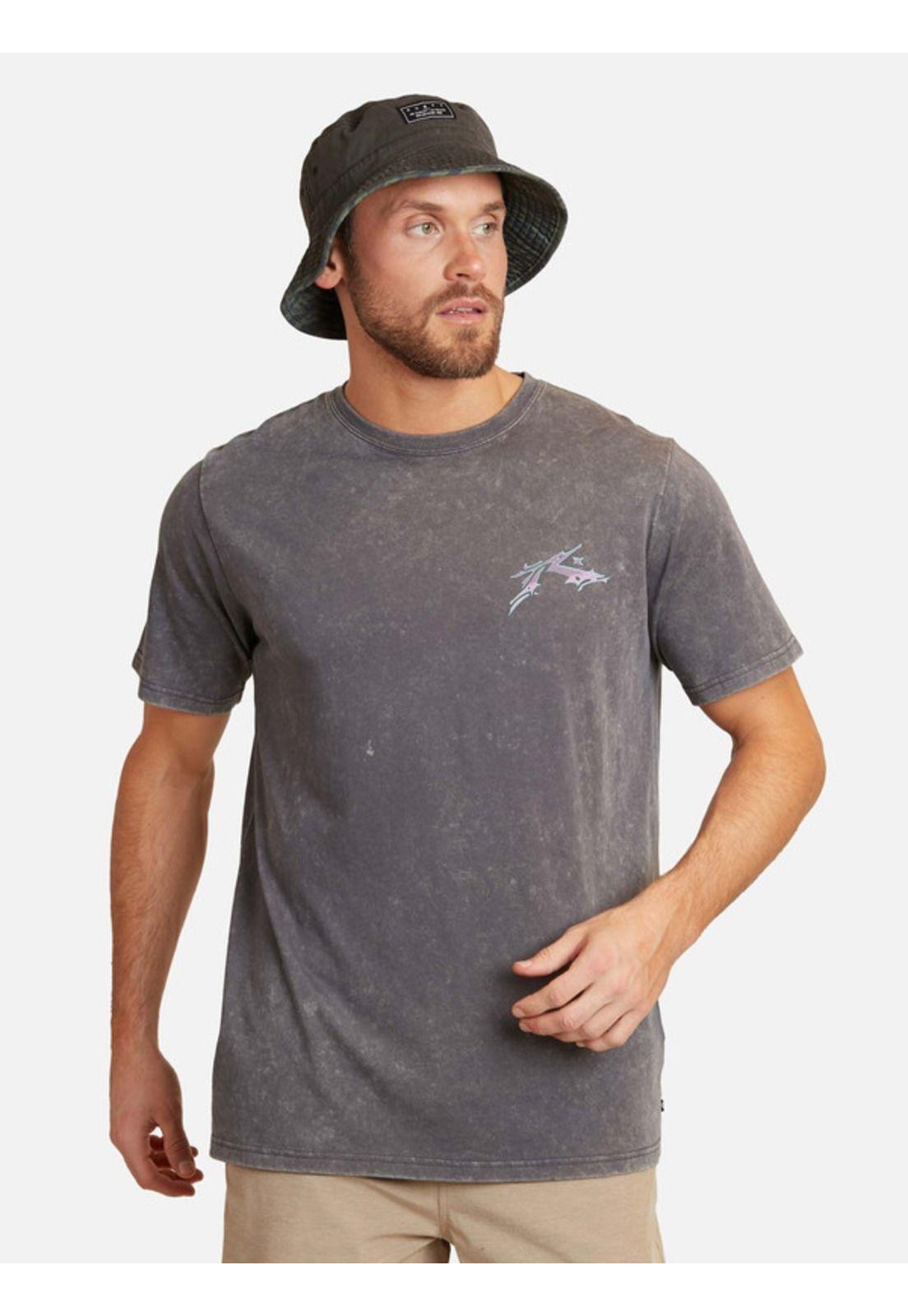 Polera Lemanjar Sst  Gris Hombre Rusty-0