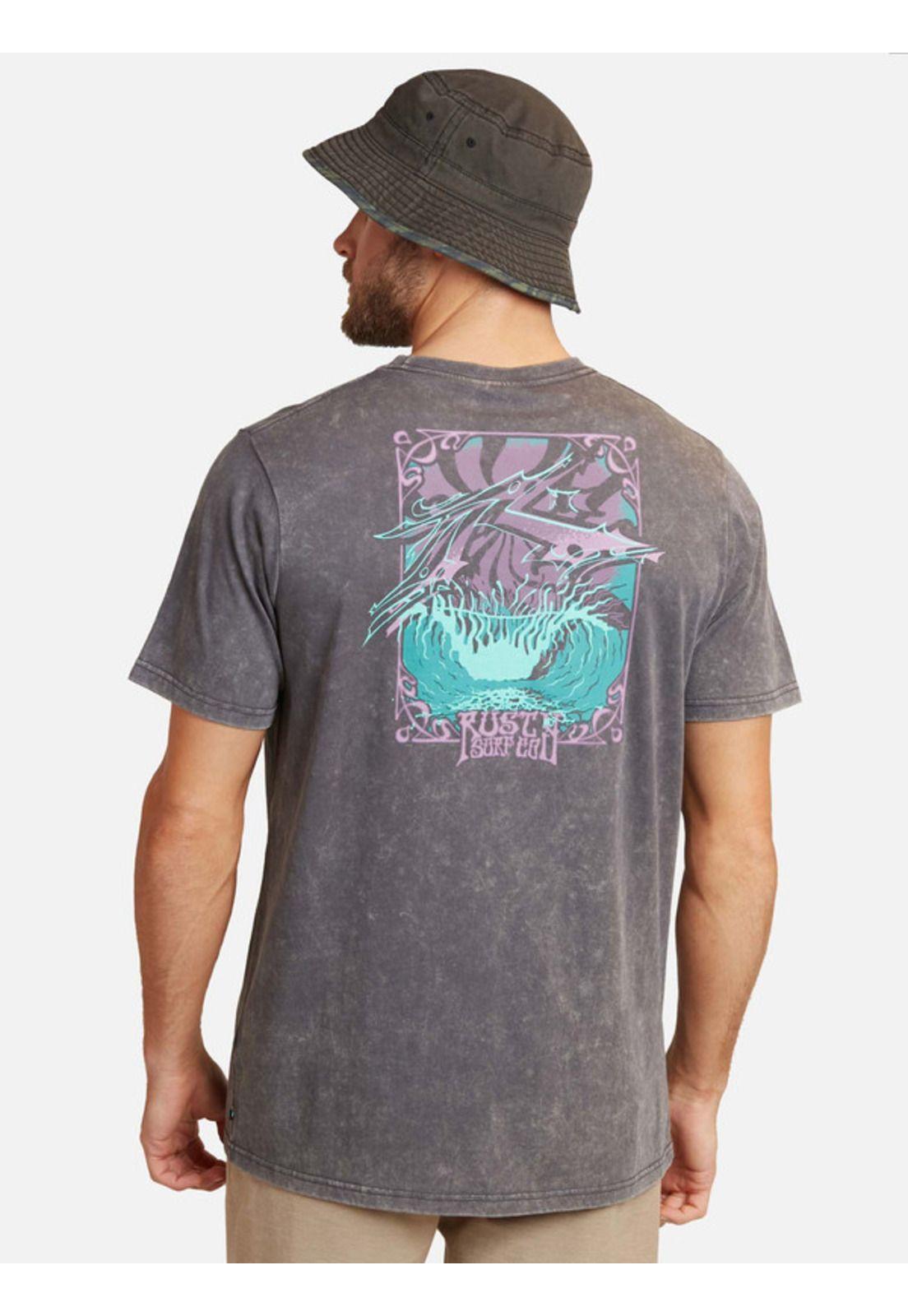 Polera Lemanjar Sst  Gris Hombre Rusty-1
