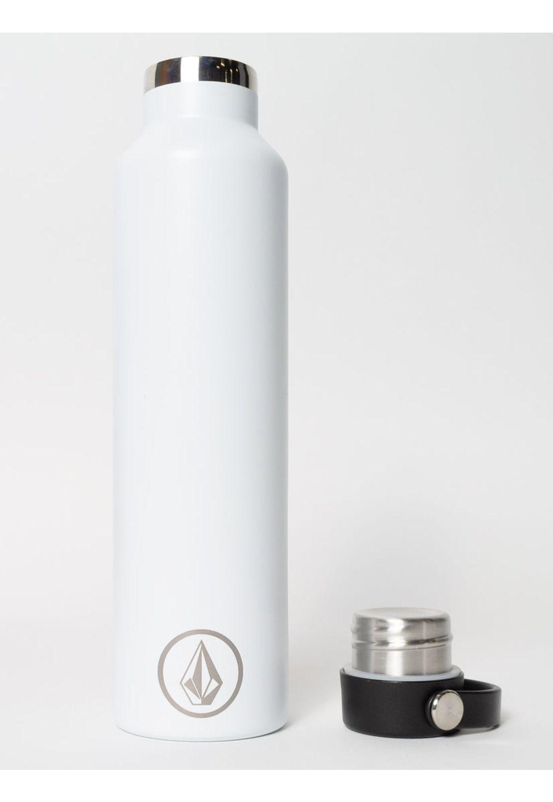 Botella Metal Mouth Bottle Blanco Hombre Volcom-0