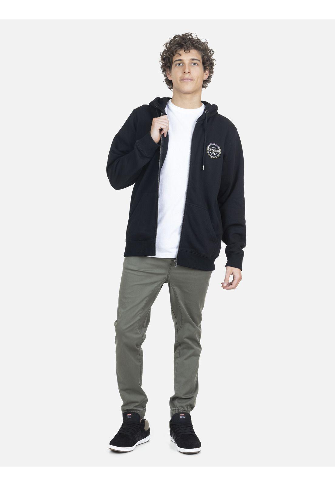 Poleron Hombre 7O270-MV22 Negro Rusty-3