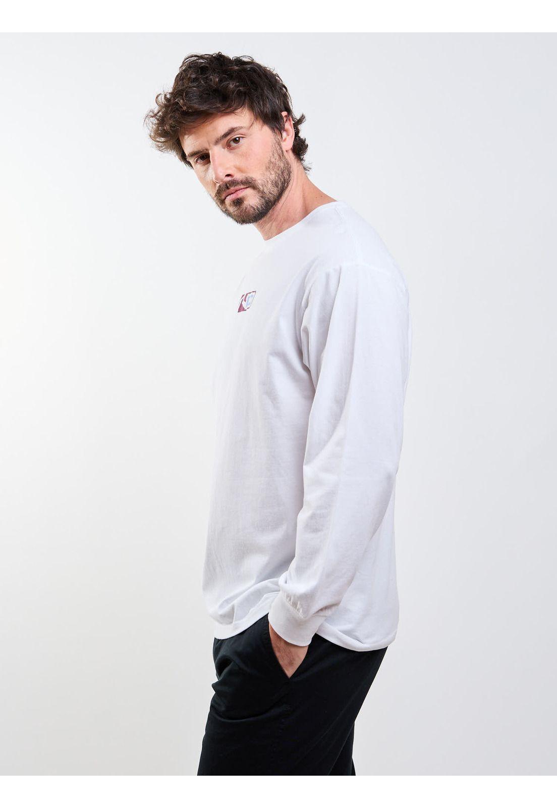 Polera ML Red Vol. Xi Blanco Hombre Rusty-4