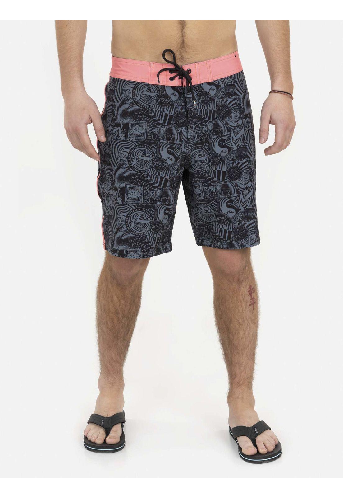 Traje de Baño COLLAGE RUSTY BRAND Hombre Multicolor Rusty-0