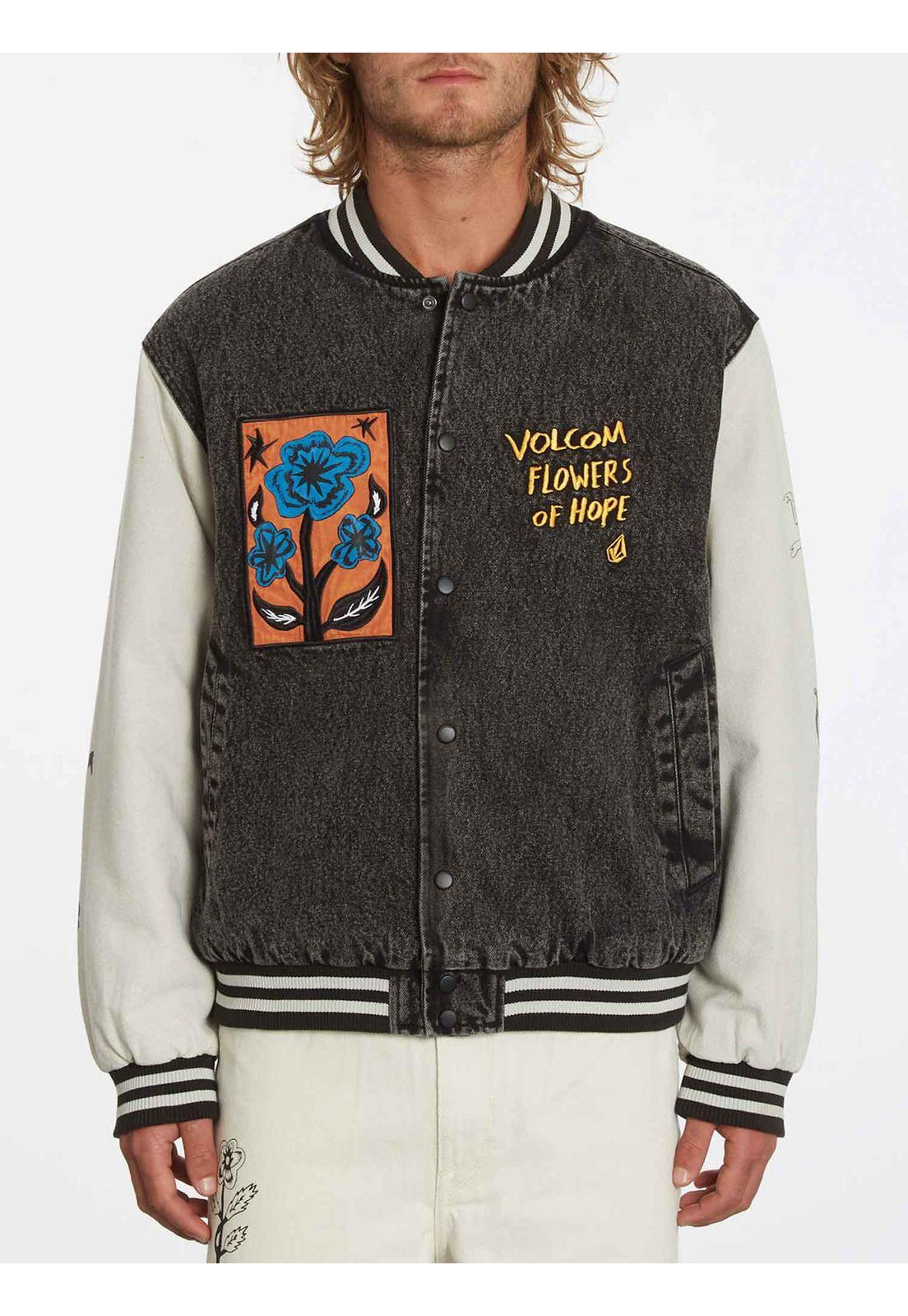 Chaqueta Fa Bob Mollema Jkt Hombre Azul Volcom-0