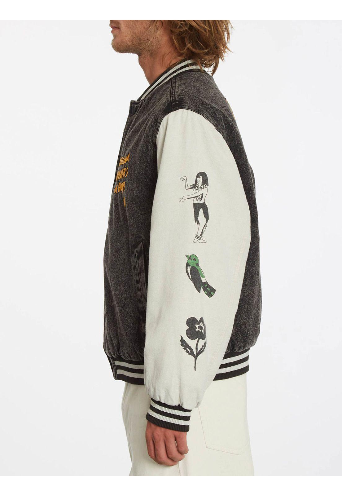 Chaqueta Fa Bob Mollema Jkt Hombre Azul Volcom-2