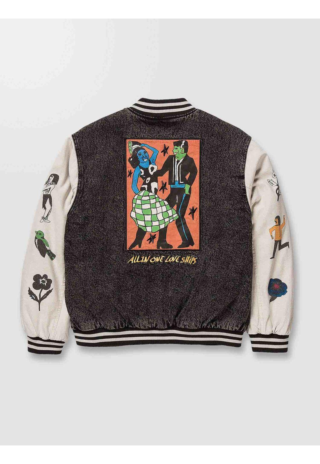 Chaqueta Fa Bob Mollema Jkt Hombre Azul Volcom-6