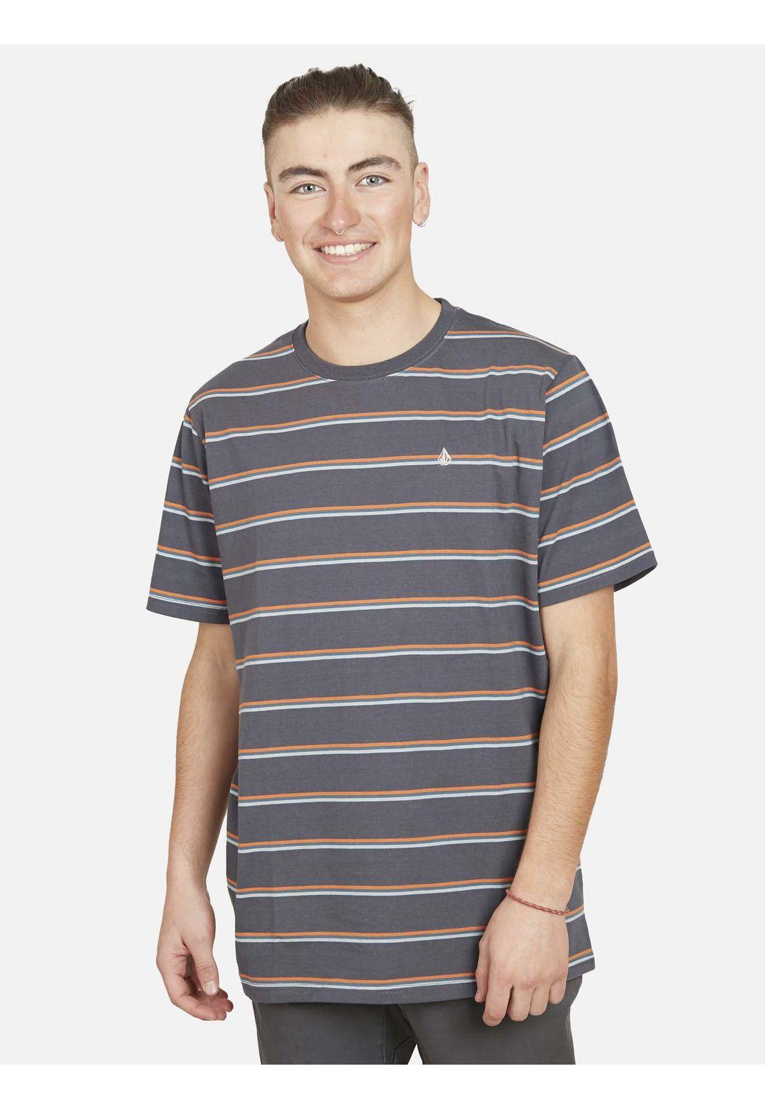 Polera BRIGES CREWSS  TEE Hombre Multicolor Volcom-0