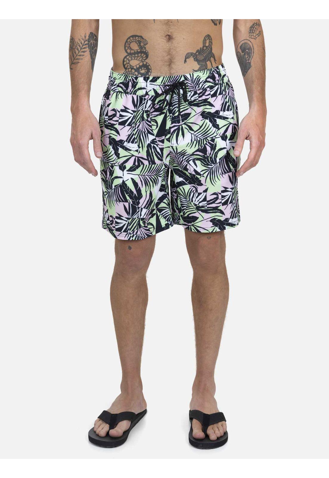 T. Baño Corto Hombre 7T275-MV22 Negro Volcom-0