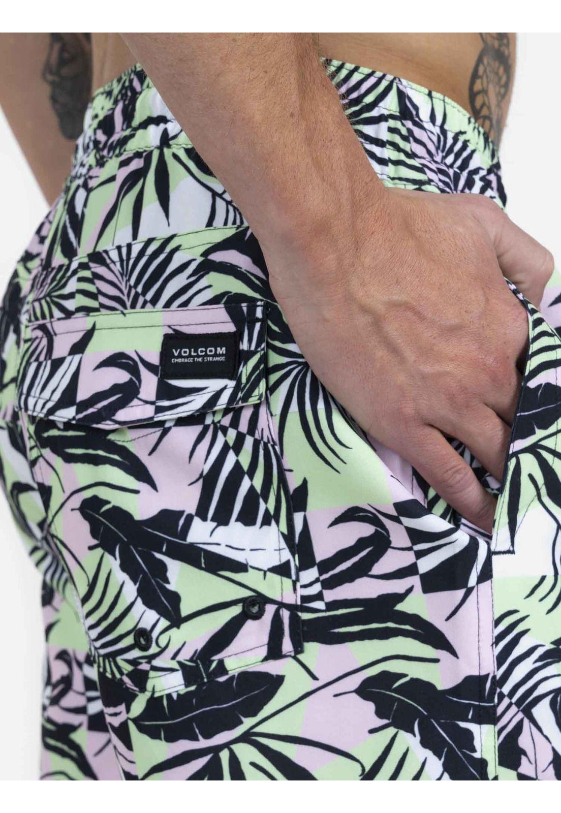 T. Baño Corto Hombre 7T275-MV22 Negro Volcom-2