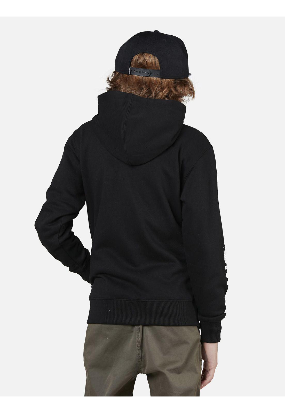 Poleron Fullzipper Juvenil 7O205-MV22 Negro Volcom-1