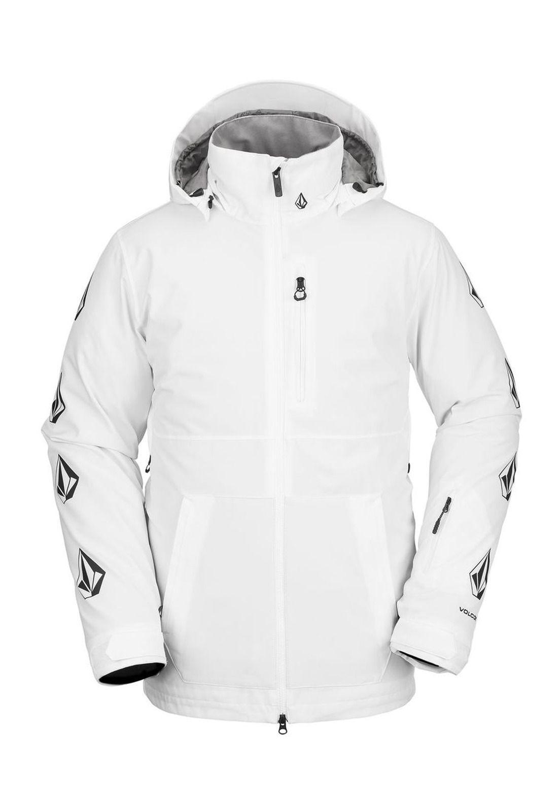 Parka Snow Kaster Blanco Hombre Volcom-2