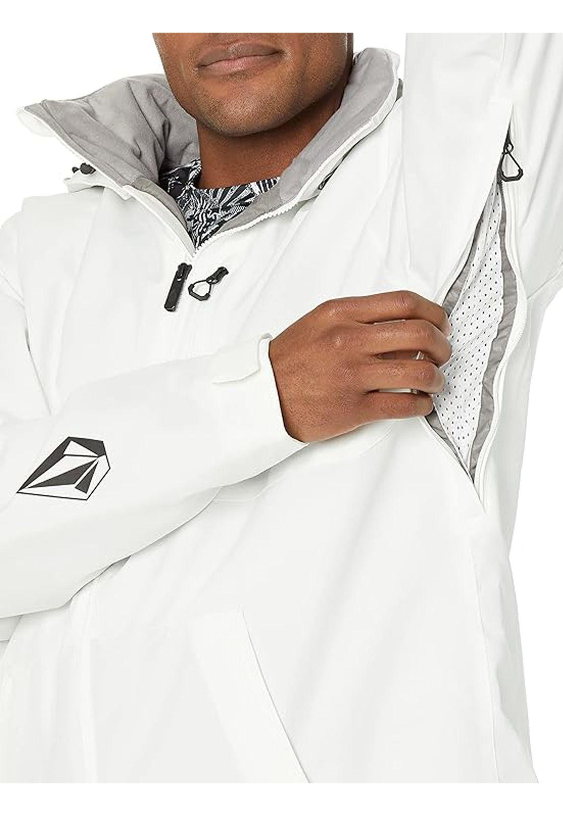 Parka Snow Kaster Blanco Hombre Volcom-3