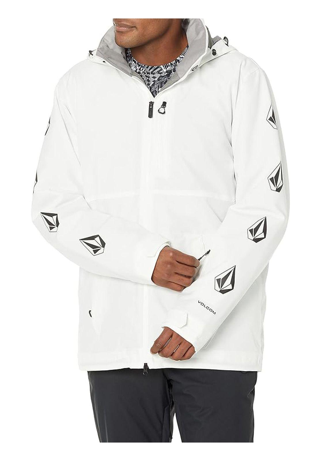 Parka Snow Kaster Blanco Hombre Volcom-4