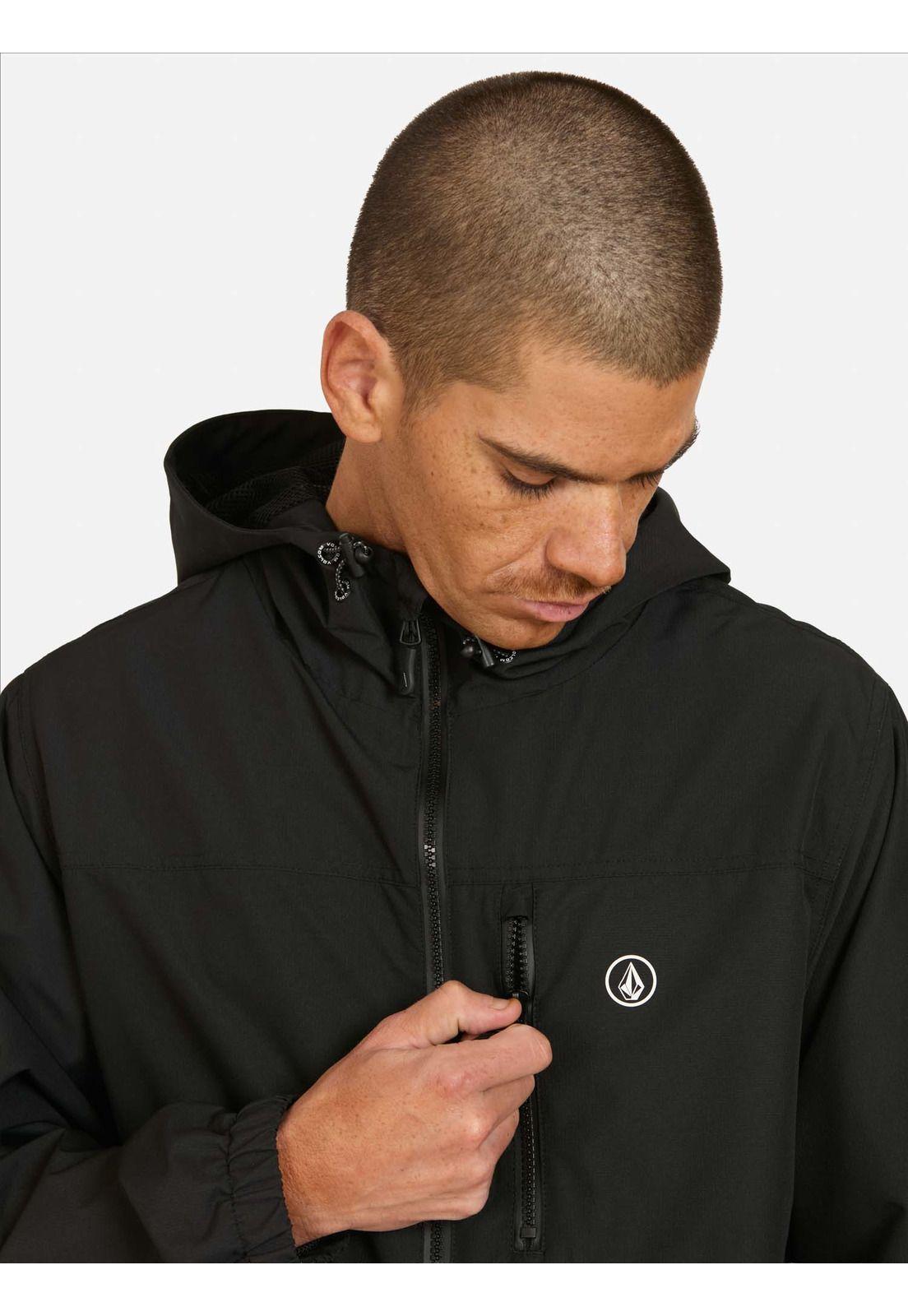 Cortaviento Core Negro Hombre Volcom-2