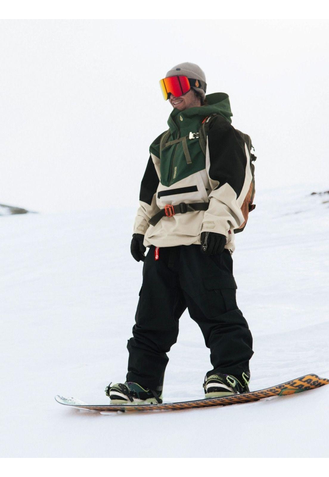 Parka Snow Brighton Pullover Mcolor Hombre Volcom-0