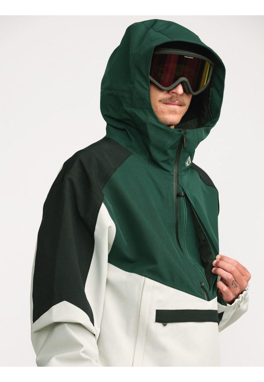 Parka Snow Brighton Pullover Mcolor Hombre Volcom-5