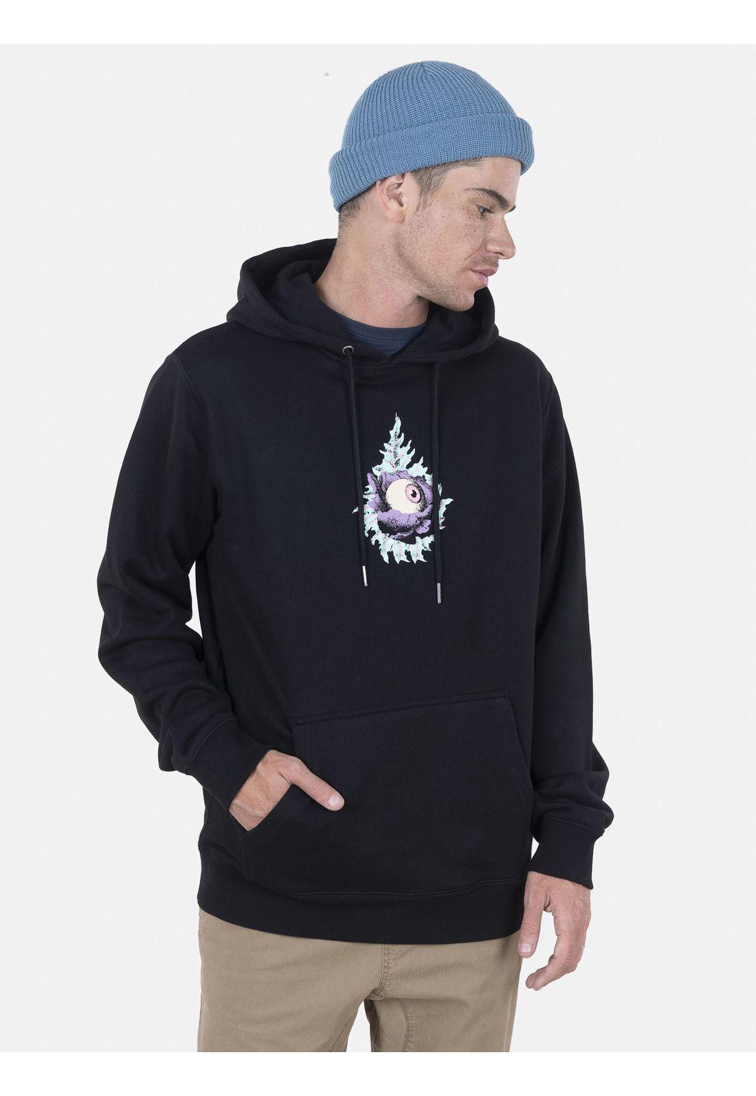 Poleron Hombre FRENCH SAYER Negro Volcom-0
