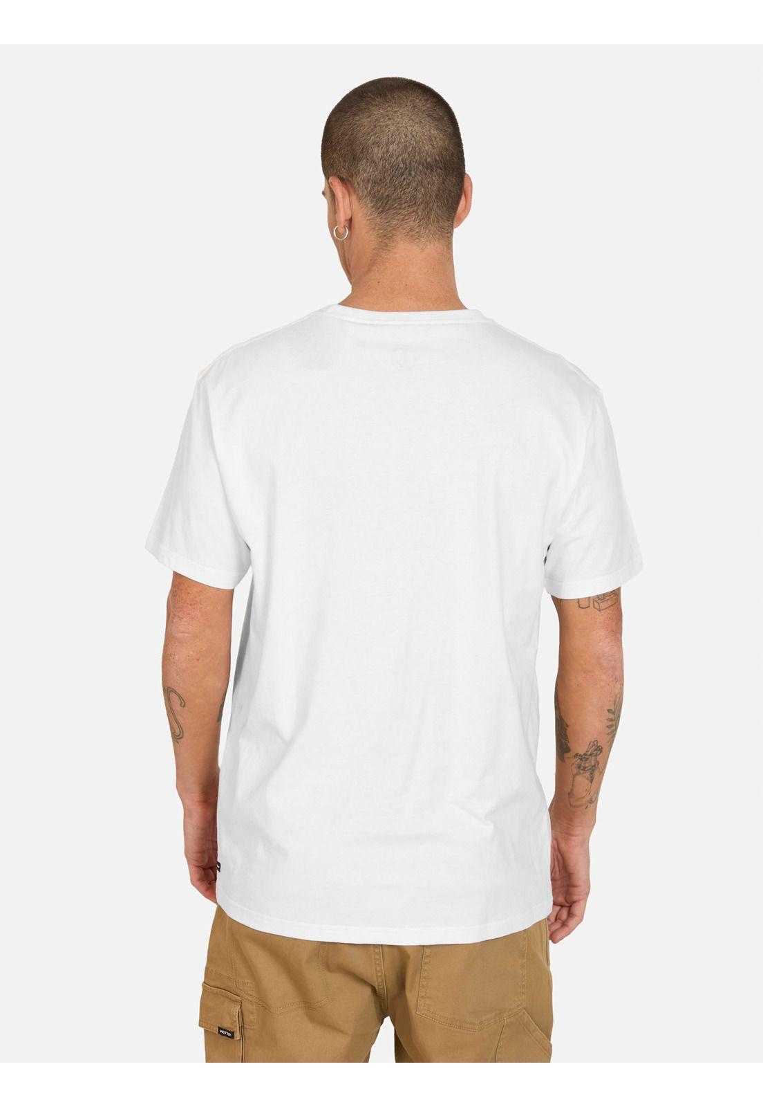 Polera MC Workwear Blanco Hombre Volcom-1