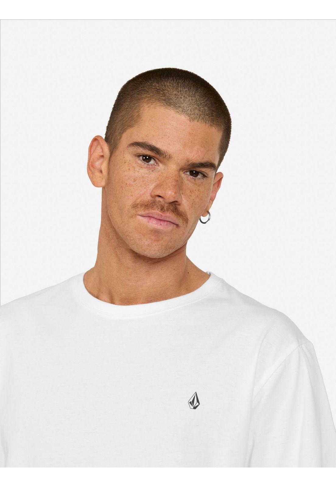 Polera MC Workwear Blanco Hombre Volcom-2