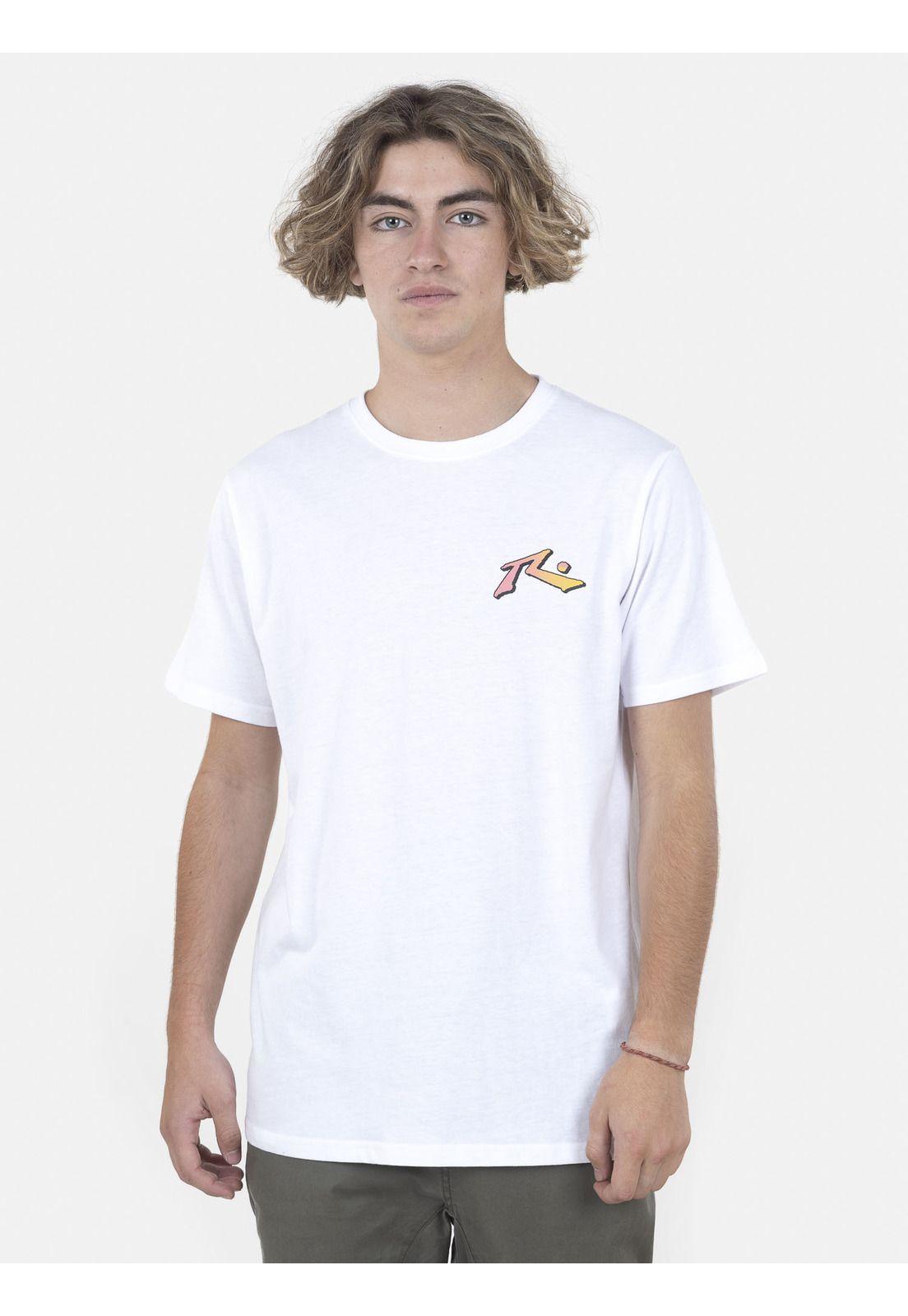 Polera Hombre DEEP REST Blanco Rusty-0