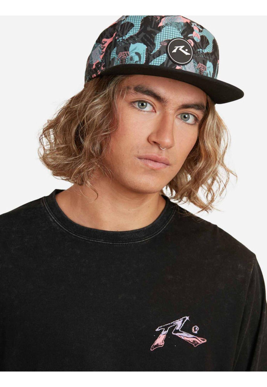 Polera Chrome Core Lst Negro Hombre Rusty-2