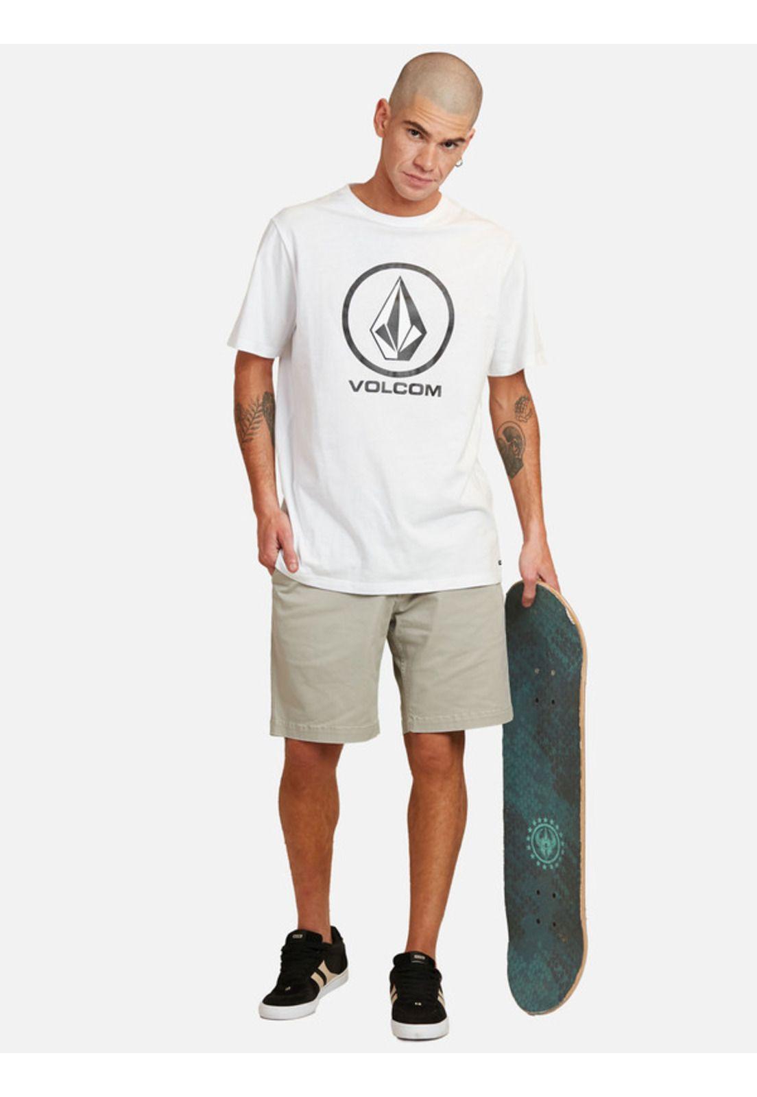 Bermuda Short Chino Cold Hombre Beige Volcom-3