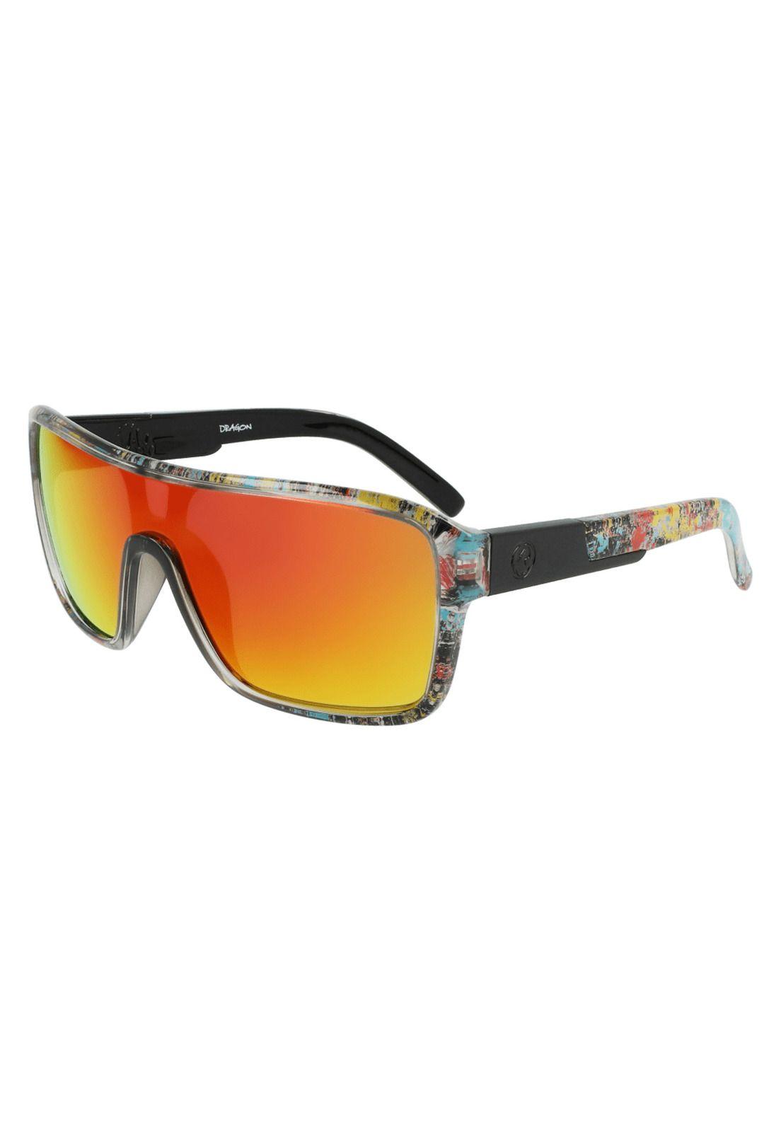 Lentes Sol Unisex 5HG249-UT22 Naranja Dragon-0