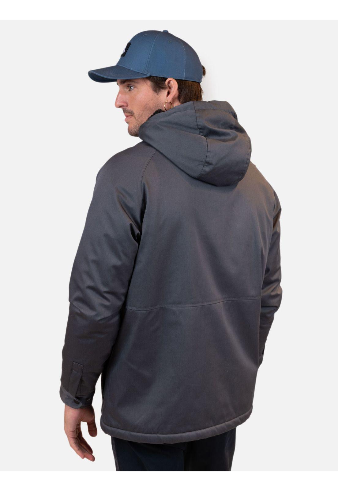 Chaqueta Raglan Gris Hombre Volcom-1