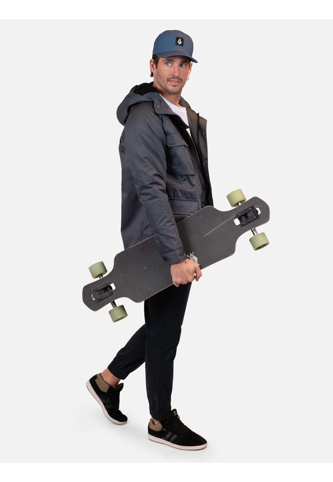 Chaqueta Raglan Gris Hombre Volcom-4