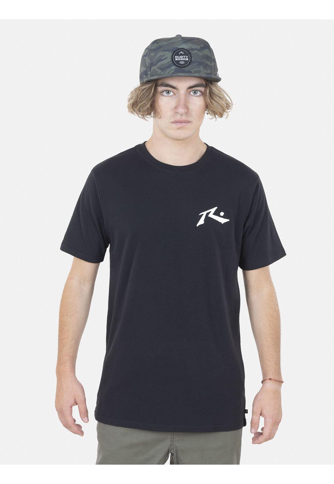 Polera Hombre R CLASSIC Negro Rusty-0