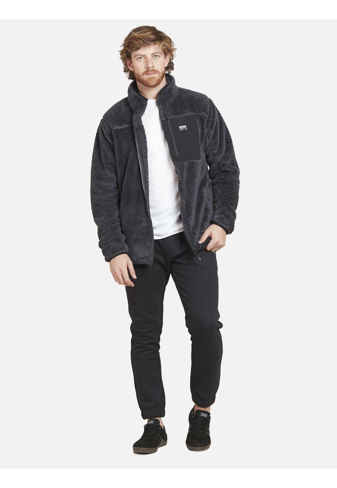 Poleron Hombre 7O198 Gris Oscuro Volcom-3