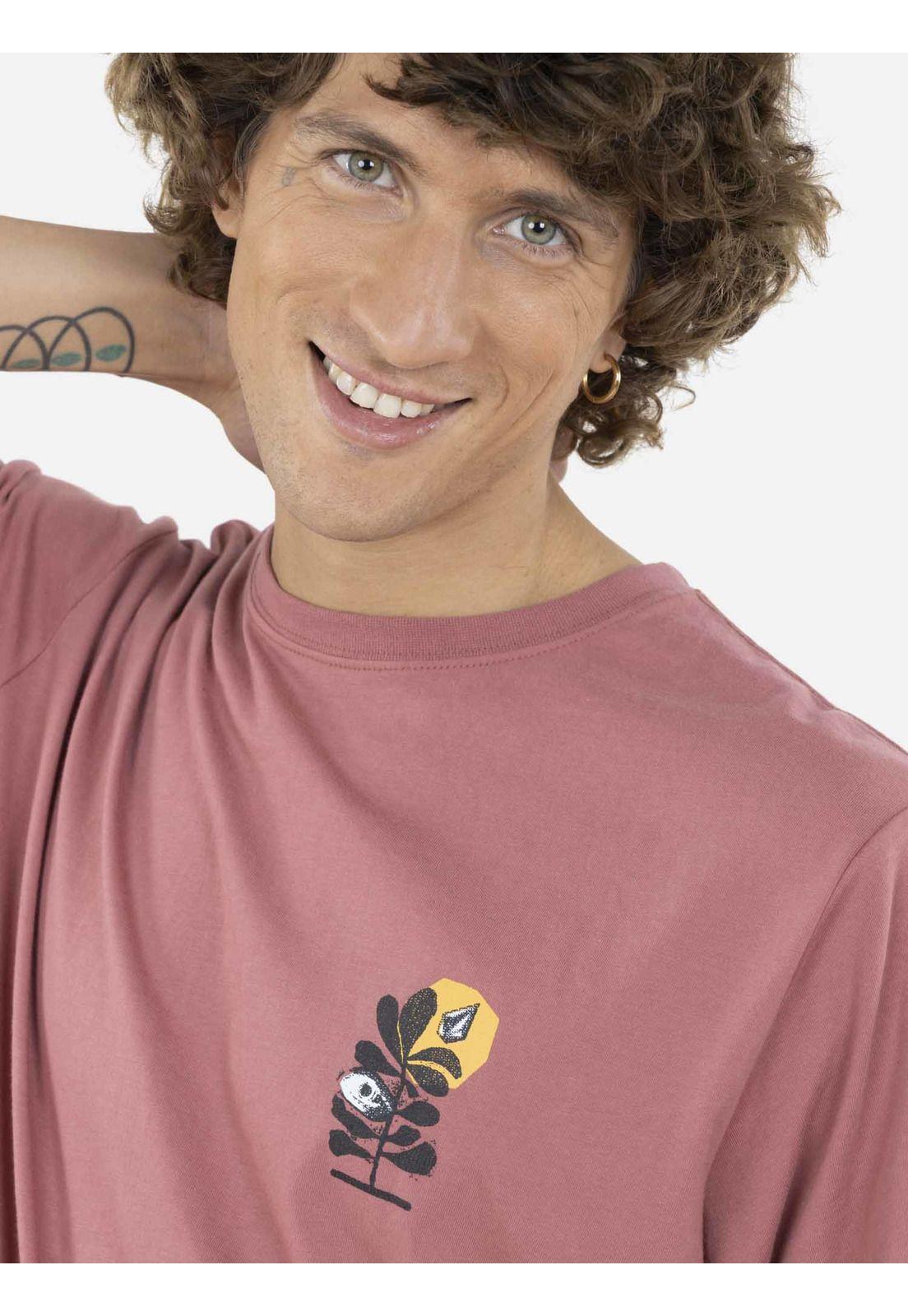 Polera COMVOL HTH SS TEE Hombre Rojo Volcom-2