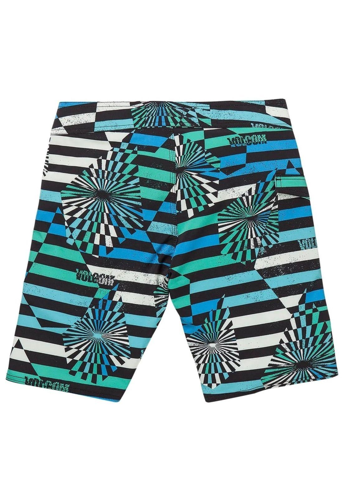 Traje de Baño MOD STONE STRIPE Juvenil Multicolor Volcom-1
