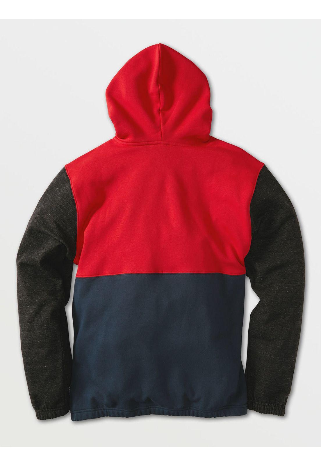 Poleron DIVISION PO Hombre Rojo Volcom-2