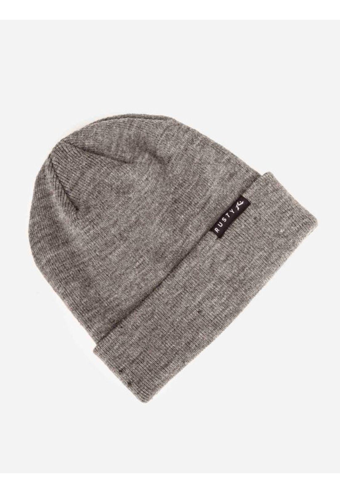 Gorro FISHER BEANIE Hombre Gris Rusty-0