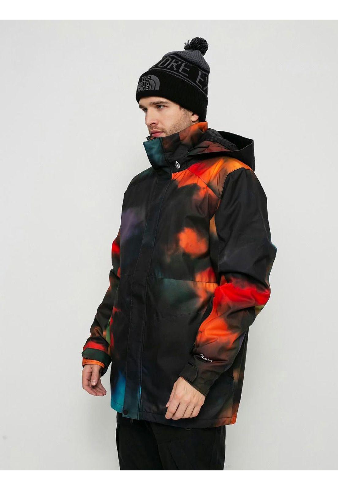 Parka Snow Zader Multicolor Hombre Volcom-3