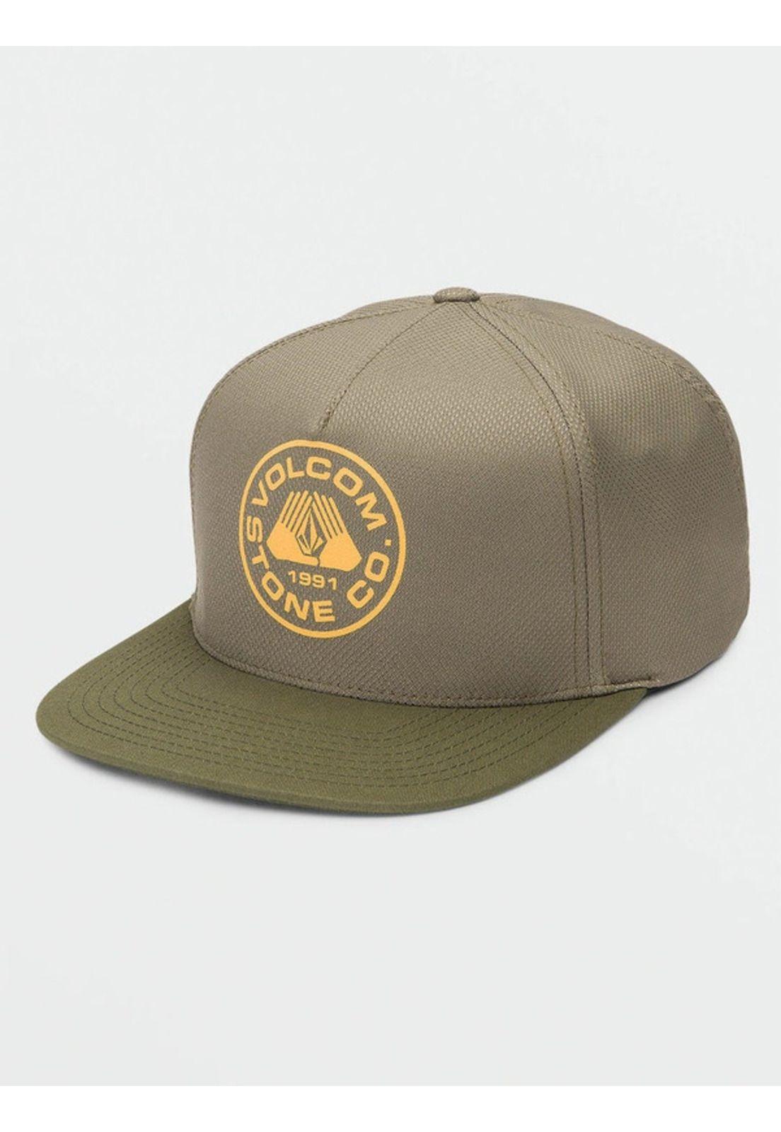 Jockey Canvas Skate Vitals G Taylor Hat Militar Hombre Volcom-0
