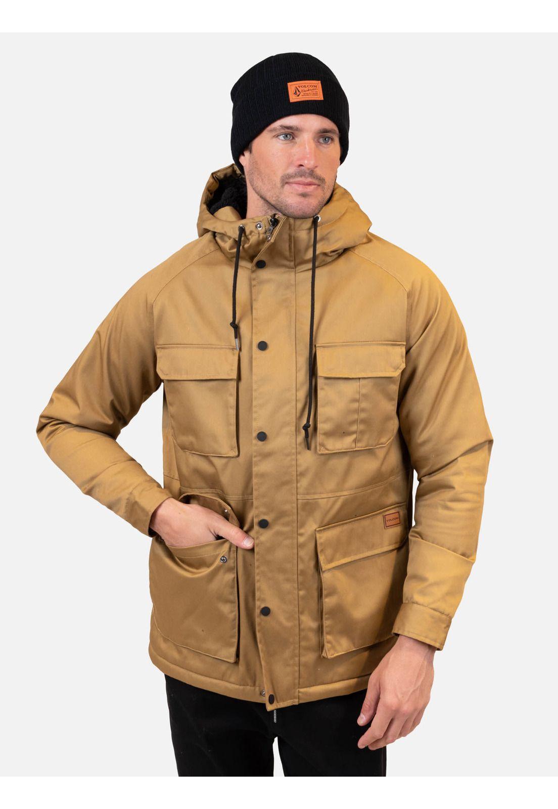Chaqueta Raglan Beige Hombre Volcom-0