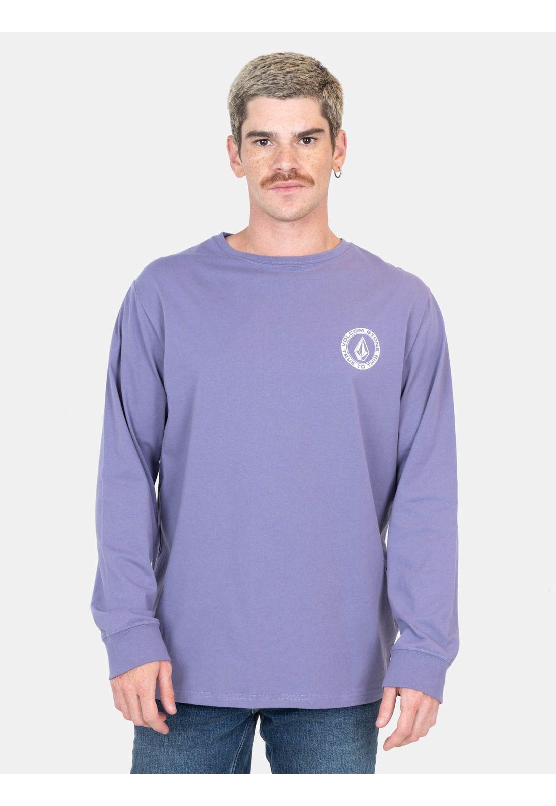 Polera ML Rotation Burdeo Hombre Volcom-0