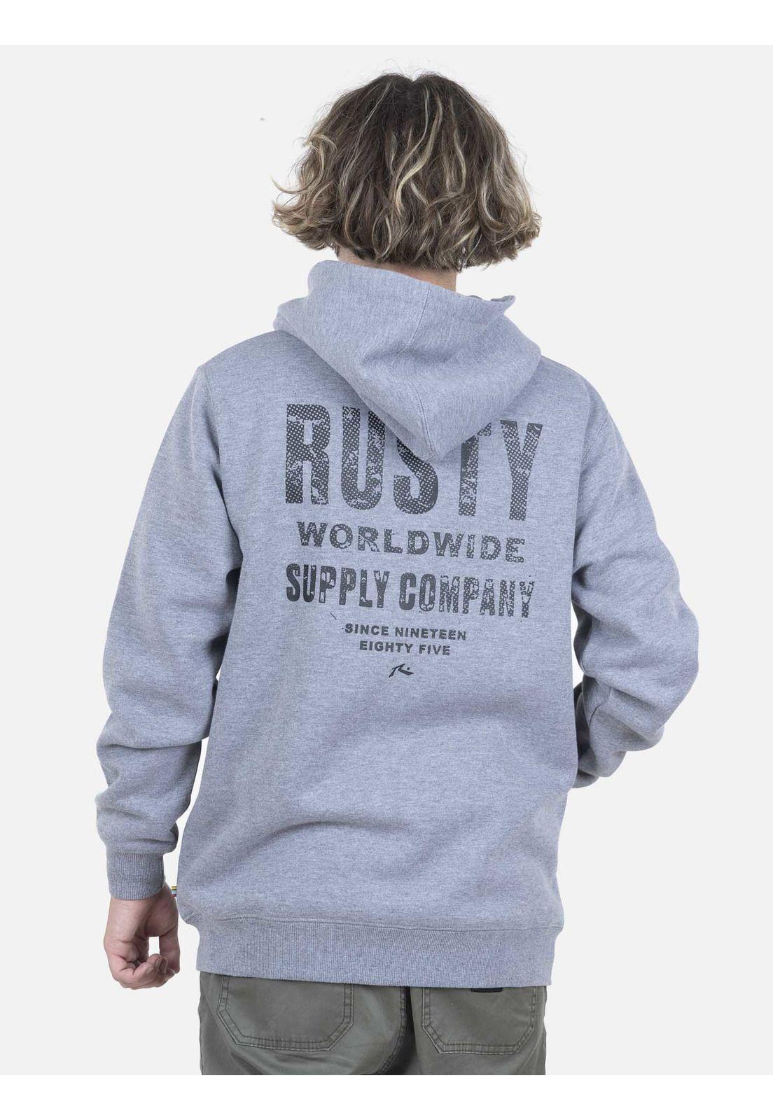 Poleron Hombre SUPPLY Gris Rusty-1