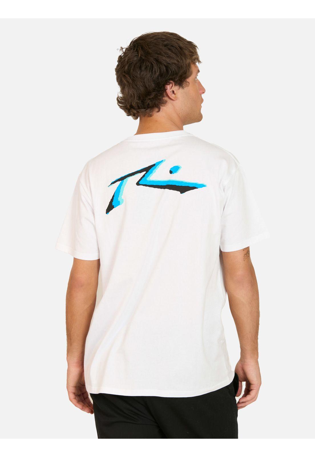 Polera MC Eco Blanco Hombre Rusty-3