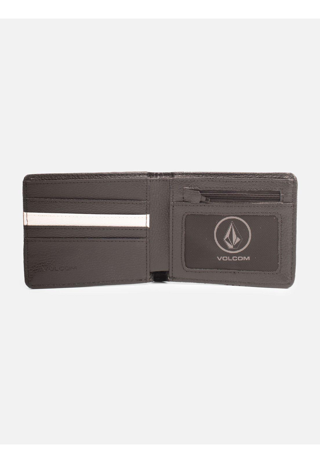 Billetera Post befold  Negro Hombre Volcom-2