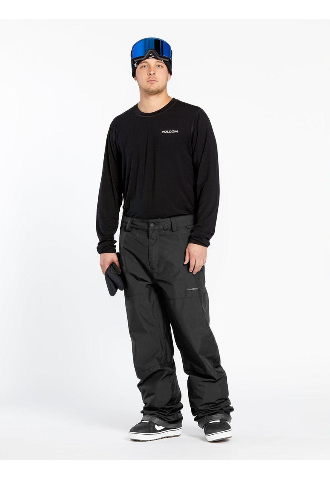 Pantalon Snow Wave Negro Hombre Volcom-2