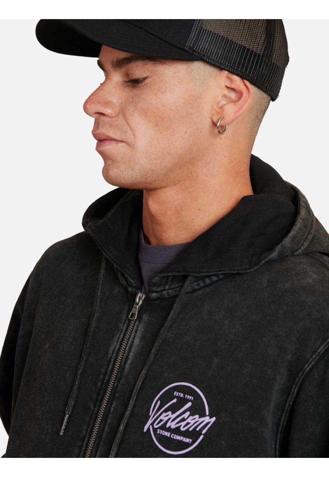 Poleron Mirage Melody Azul marino Hombre Volcom-2