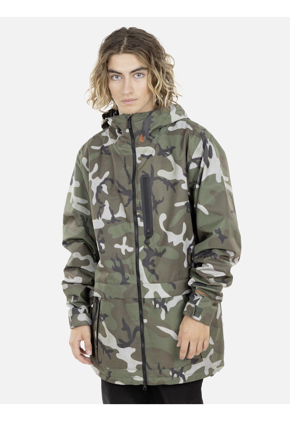 Parka 7PK435-MI20 Hombre Verde Volcom-0