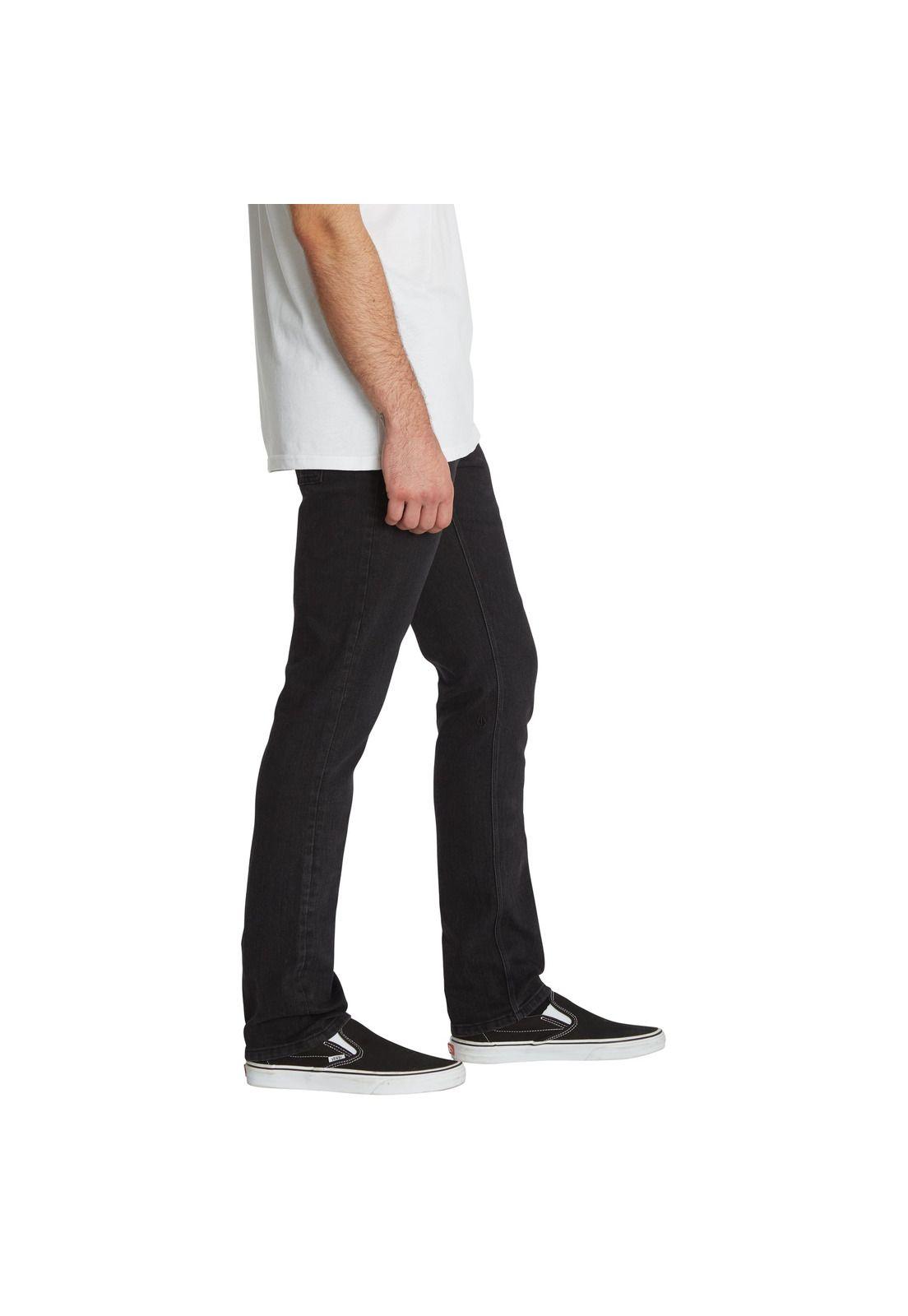 Pantalón Pulse Negro Hombre Volcom-1