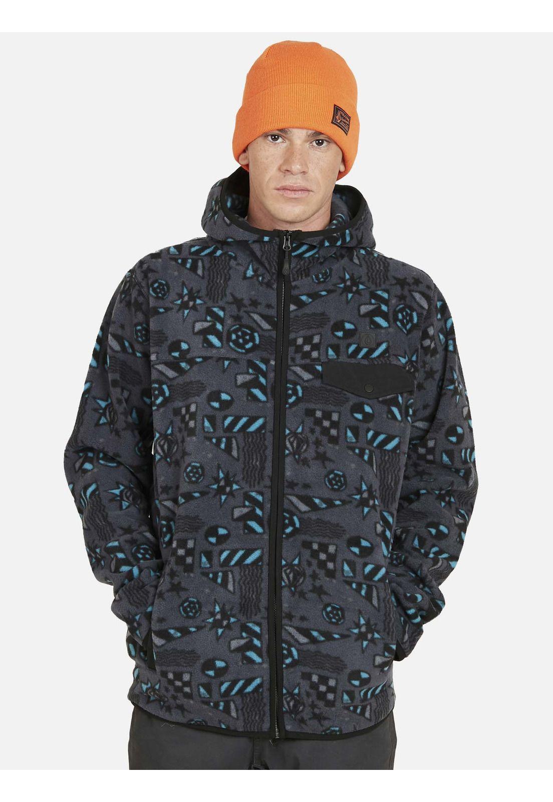 Poleron 7O367-MI Hombre Multicolor Volcom-0