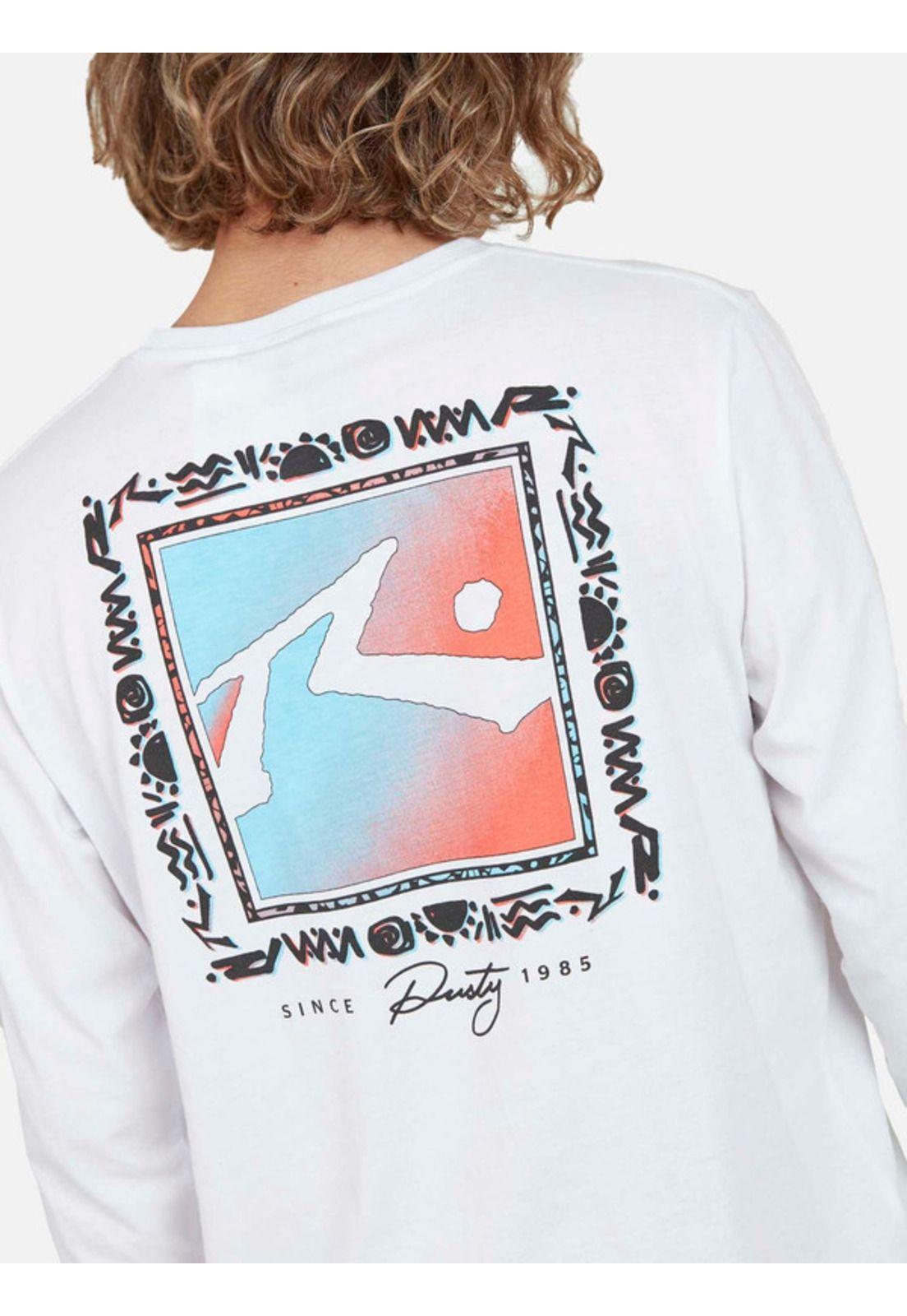 Polera Rituals TV LS tee Blanco Hombre Rusty-2