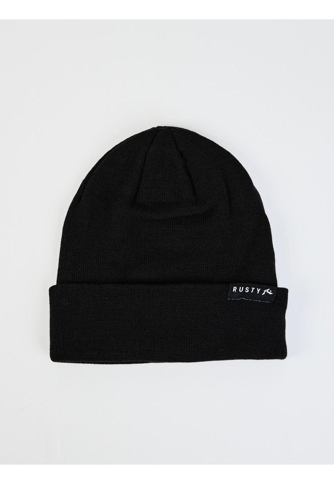 Gorro Shockel Negro Hombre Rusty-0