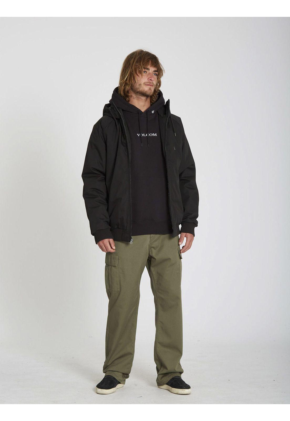 Chaqueta Hernan 5K Jacket Hombre Negro Volcom-5