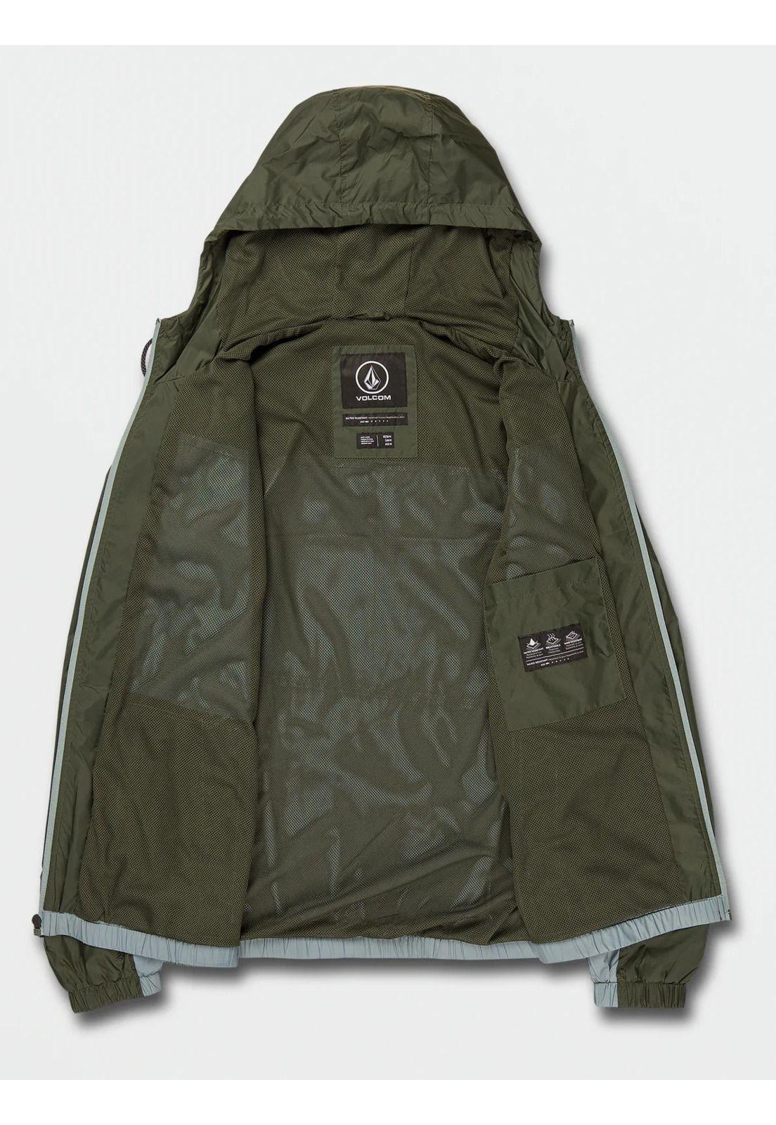 Cortaviento ERMONT LIGHT JACKET Hombre Verde Volcom-1